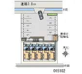 ★手数料０円★焼津市三和　月極駐車場（LP）